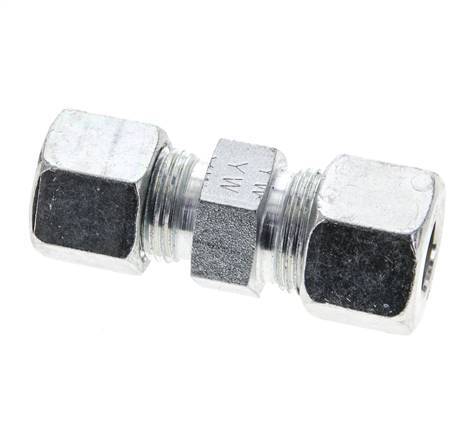 10S & 12S Zink plated Steel Straight Cutting Fitting 630 bar ISO 8434-1