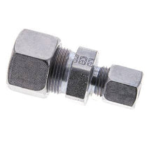 8S & 16S Zink plated Steel Straight Cutting Fitting 400 bar ISO 8434-1