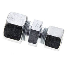 12S & 16S Zink plated Steel Straight Cutting Fitting 400 bar ISO 8434-1