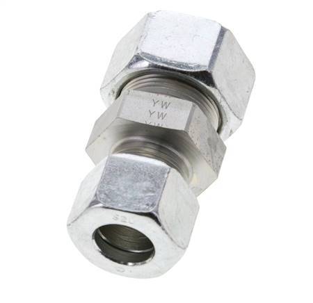 20S & 25S Zink plated Steel Straight Cutting Fitting 400 bar ISO 8434-1