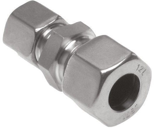 18L & 22L Stainless Steel Straight Cutting Fitting 160 bar ISO 8434-1