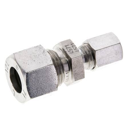 6L & 12L Stainless Steel Straight Cutting Fitting 315 bar ISO 8434-1