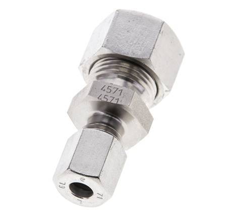 6L & 12L Stainless Steel Straight Cutting Fitting 315 bar ISO 8434-1