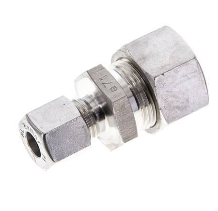 8L & 15L Stainless Steel Straight Cutting Fitting 315 bar ISO 8434-1