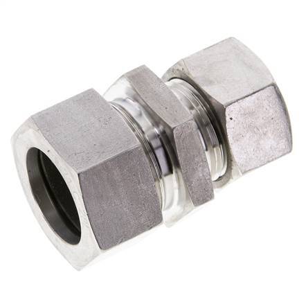 22L & 28L Stainless Steel Straight Cutting Fitting 160 bar ISO 8434-1