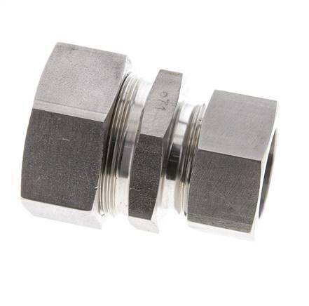 28L & 35L Stainless Steel Straight Cutting Fitting 160 bar ISO 8434-1