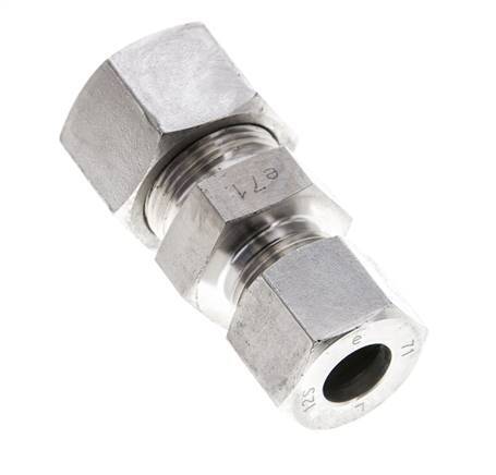 12S & 16S Stainless Steel Straight Cutting Fitting 400 bar ISO 8434-1