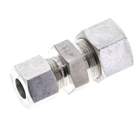 12S & 16S Stainless Steel Straight Cutting Fitting 400 bar ISO 8434-1