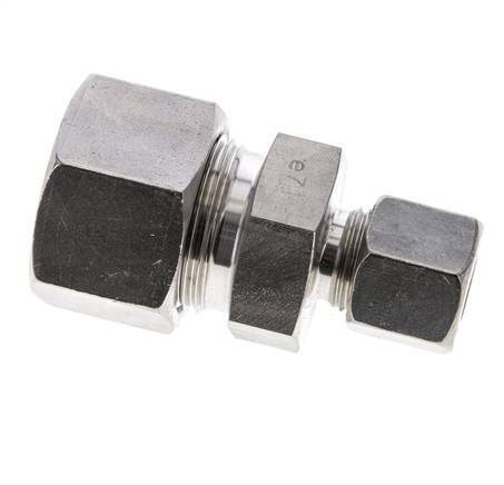 10S & 20S Stainless Steel Straight Cutting Fitting 400 bar ISO 8434-1