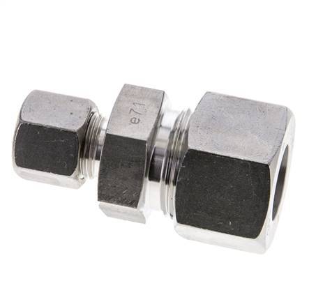 10S & 20S Stainless Steel Straight Cutting Fitting 400 bar ISO 8434-1
