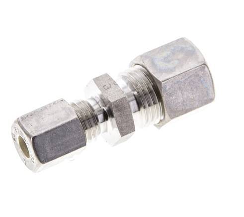 6L & 10L Stainless Steel Straight Compression Fitting 315 bar ISO 8434-1
