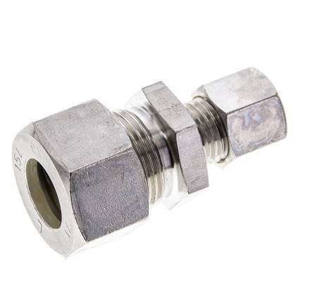 8L & 15L Stainless Steel Straight Compression Fitting 315 bar ISO 8434-1