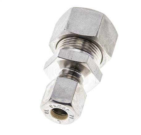 8L & 15L Stainless Steel Straight Compression Fitting 315 bar ISO 8434-1