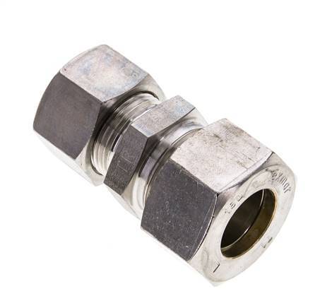 15L & 18L Stainless Steel Straight Compression Fitting 315 bar ISO 8434-1