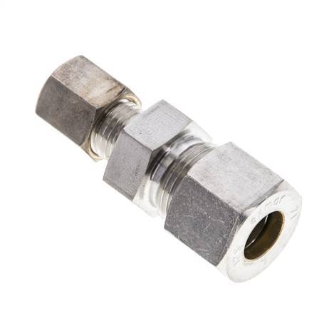 6S & 12S Stainless Steel Straight Compression Fitting 400 bar ISO 8434-1
