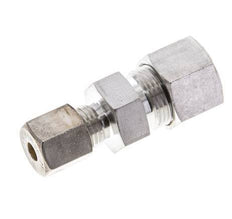 6S & 12S Stainless Steel Straight Compression Fitting 400 bar ISO 8434-1