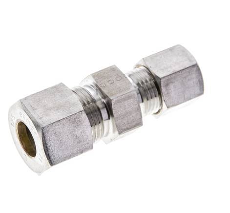 8S & 12S Stainless Steel Straight Compression Fitting 400 bar ISO 8434-1