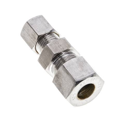 8S & 12S Stainless Steel Straight Compression Fitting 400 bar ISO 8434-1