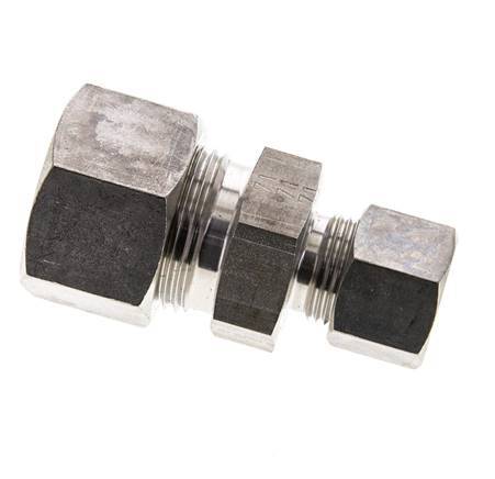 12S & 20S Stainless Steel Straight Compression Fitting 250 bar ISO 8434-1