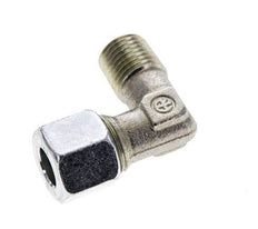 10L & M14x1.5 (con) Zink plated Steel Elbow Cutting Fitting with Male Threads 315 bar ISO 8434-1