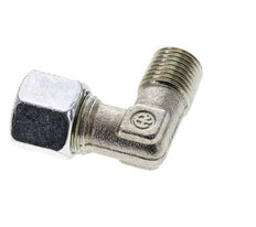10L & M14x1.5 (con) Zink plated Steel Elbow Cutting Fitting with Male Threads 315 bar ISO 8434-1