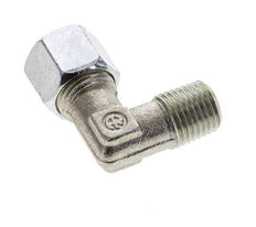 10L & M14x1.5 (con) Zink plated Steel Elbow Cutting Fitting with Male Threads 315 bar ISO 8434-1