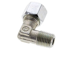 10L & M14x1.5 (con) Zink plated Steel Elbow Cutting Fitting with Male Threads 315 bar ISO 8434-1