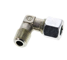10L & M14x1.5 (con) Zink plated Steel Elbow Cutting Fitting with Male Threads 315 bar ISO 8434-1