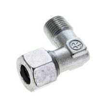 12L & M16x1.5 (con) Zink plated Steel Elbow Cutting Fitting with Male Threads 315 bar ISO 8434-1