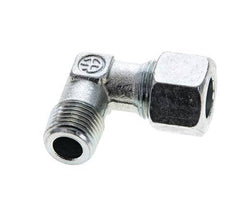 12L & M16x1.5 (con) Zink plated Steel Elbow Cutting Fitting with Male Threads 315 bar ISO 8434-1