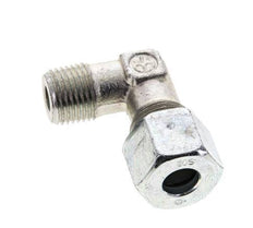 10S & M16x1.5 (con) Zink plated Steel Elbow Cutting Fitting with Male Threads 630 bar ISO 8434-1