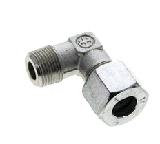 14S & M20x1.5 (con) Zink plated Steel Elbow Cutting Fitting with Male Threads 630 bar ISO 8434-1