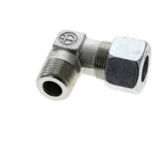 16S & M22x1.5 (con) Zink plated Steel Elbow Cutting Fitting with Male Threads 400 bar ISO 8434-1