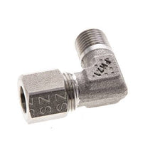 8LL & M10x1 (con) Stainless Steel Elbow Cutting Fitting with Male Threads 100 bar ISO 8434-1