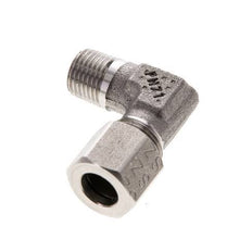 8LL & M10x1 (con) Stainless Steel Elbow Cutting Fitting with Male Threads 100 bar ISO 8434-1