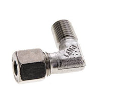 8L & M12x1.5 (con) Stainless Steel Elbow Cutting Fitting with Male Threads 315 bar ISO 8434-1