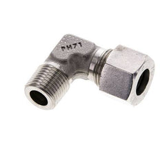12L & M16x1.5 (con) Stainless Steel Elbow Cutting Fitting with Male Threads 315 bar ISO 8434-1