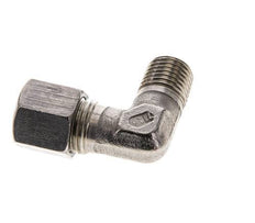 8S & M14x1.5 (con) Stainless Steel Elbow Cutting Fitting with Male Threads 630 bar ISO 8434-1