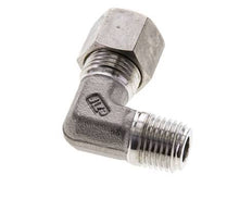 10L & M14x1.5 (con) Stainless Steel Elbow Compression Fitting with Male Threads 315 bar ISO 8434-1