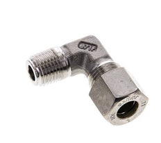 10L & M14x1.5 (con) Stainless Steel Elbow Compression Fitting with Male Threads 315 bar ISO 8434-1