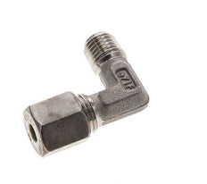 6S & M12x1.5 (con) Stainless Steel Elbow Compression Fitting with Male Threads 500 bar ISO 8434-1