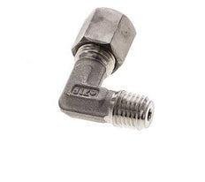 6S & M12x1.5 (con) Stainless Steel Elbow Compression Fitting with Male Threads 500 bar ISO 8434-1
