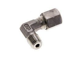 6S & M12x1.5 (con) Stainless Steel Elbow Compression Fitting with Male Threads 500 bar ISO 8434-1