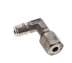 6S & M12x1.5 (con) Stainless Steel Elbow Compression Fitting with Male Threads 500 bar ISO 8434-1