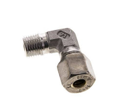 8S & M14x1.5 (con) Stainless Steel Elbow Compression Fitting with Male Threads 500 bar ISO 8434-1