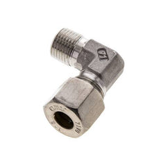 10S & M16x1.5 (con) Stainless Steel Elbow Compression Fitting with Male Threads 450 bar ISO 8434-1