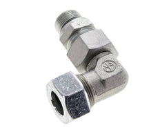18L & M22x1.5 Zink plated Steel Elbow Cutting Fitting with Male Threads 315 bar Adjustable ISO 8434-1