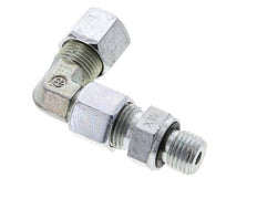 8S & M14x1.5 Zink plated Steel Elbow Cutting Fitting with Male Threads 630 bar Adjustable ISO 8434-1