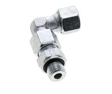 10S & M16x1.5 Zink plated Steel Elbow Cutting Fitting with Male Threads 630 bar Adjustable ISO 8434-1