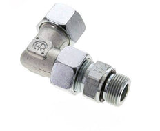 20S & M27x2 Zink plated Steel Elbow Cutting Fitting with Male Threads 400 bar Adjustable ISO 8434-1